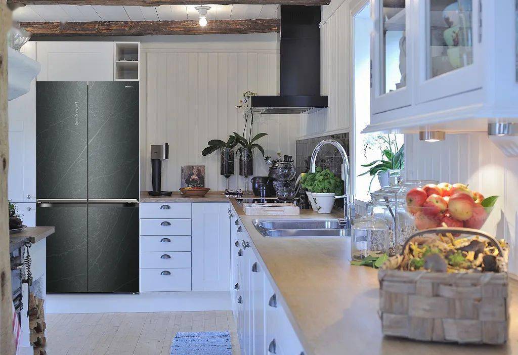 然心动的厨房美学之美式复古风pg试玩容声冰箱令人“烹”(图2)